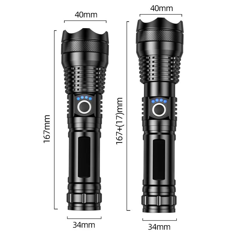 Multi-Functional Portable Emergency Flashlight | Ultra-Long Battery Life LED Torch